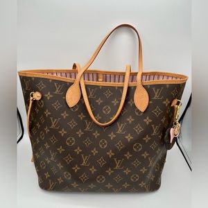 Louis Vuitton Rose Ballerine Neverfull MM